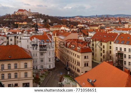 Cityscape of Brno