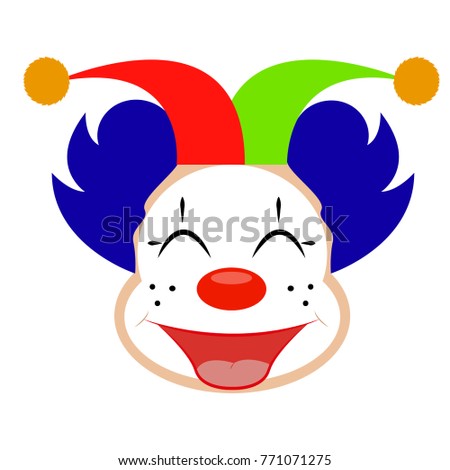 Funny cute Clown