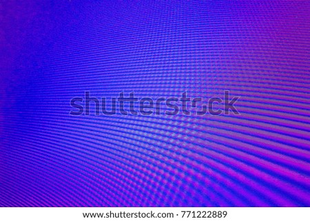 An abstract bright pure purple blue white background with clear waves, interference, moire