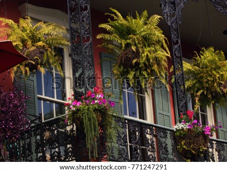 BALCONY IN THE FRENCH QUARTER
