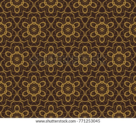 Modern stylish texture. Repeating abstract background with chaotic strokes. monochrome seamless pattern