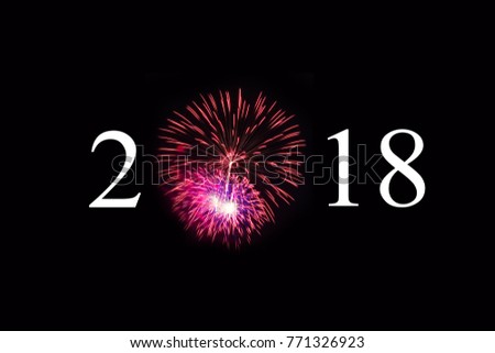 Firework New Year 2018