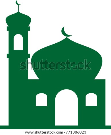Green Mosque artwork