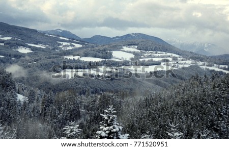 Austrian Alps Winter