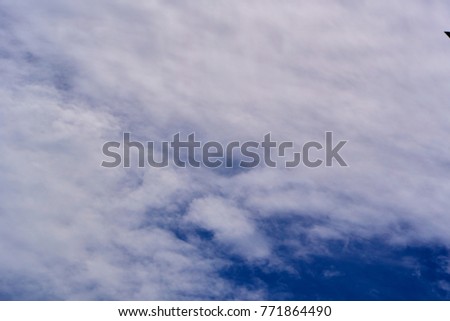 Clouds in the sky. Abstract background.