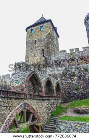Medieval castle in Bedzin, Poland