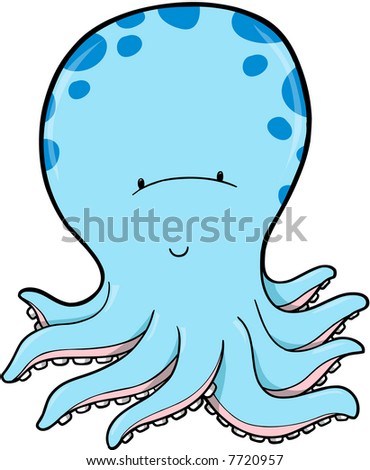 Octopus Vector Illustration