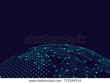 	
point and line composed world map,representing the global,Global network connection
 Royalty-Free Stock Photo #772344514
