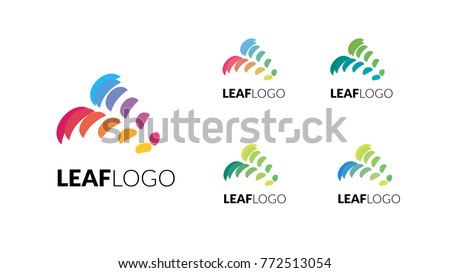 Leaf Logo. natural and modern symbol for brand or symbol. EPS and jped high resolution included