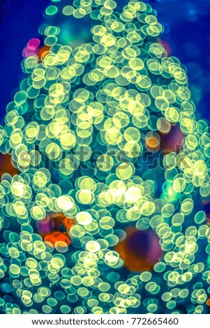 abstract Christmas bokeh background texture 