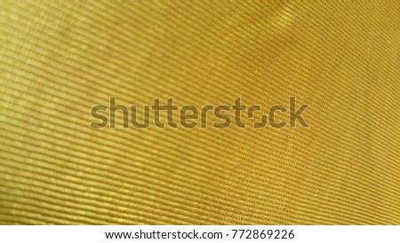 Yellow fabric surface , texture