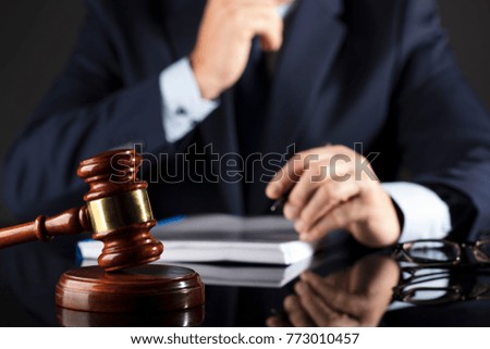 Lawyer concept background. 