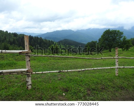 Hiking in Carpathians Mountains 