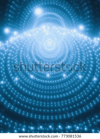 An abstract glowing lights background design.