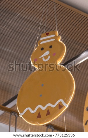 Christmas Decorations Like brown snowman