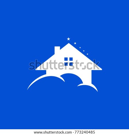 Dream house logo vector