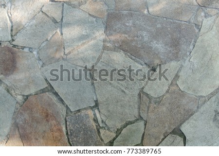 Marble tile texture, stone wall surface. Grunge rock bricks background, building decoration, vintage decor
