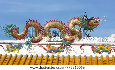 chinese  dragon   background