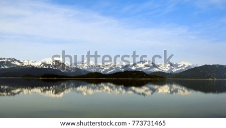Alaskan ocean landscape Royalty-Free Stock Photo #773731465