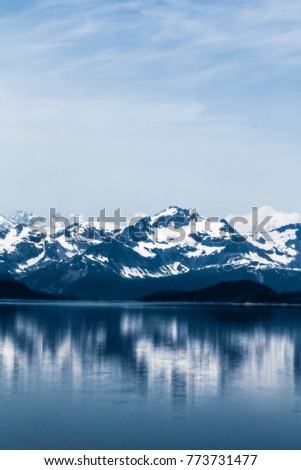 Alaskan ocean landscape Royalty-Free Stock Photo #773731477