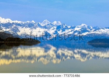 Alaskan ocean landscape Royalty-Free Stock Photo #773731486