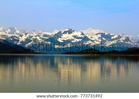 Alaskan ocean landscape Royalty-Free Stock Photo #773731492