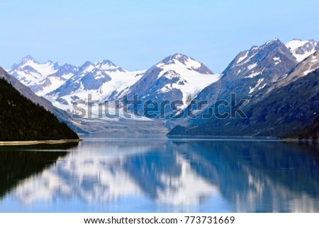 Alaskan ocean landscape Royalty-Free Stock Photo #773731669