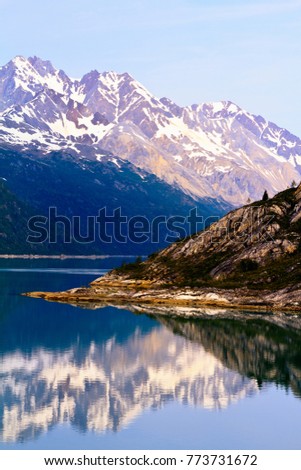 Alaskan ocean landscape Royalty-Free Stock Photo #773731672
