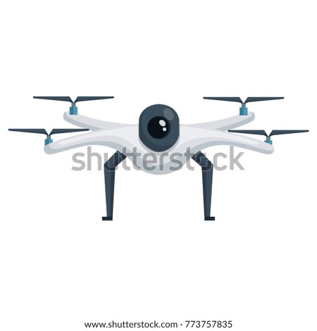 drone technology isolated icon