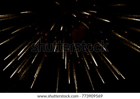 
Fireworks,Abstract Light,Dark background.