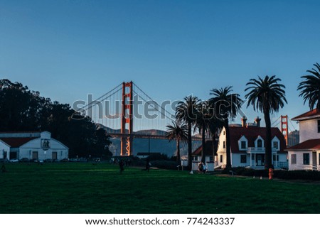 San Francisco Golden Gate Bridge Landmark