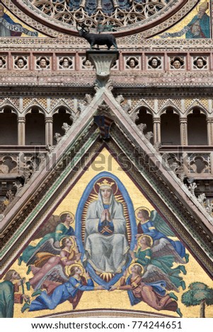 Duomo Orvieto, Orvieto, Umbria, Italy
