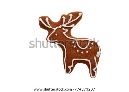Reindeer baked with a sweet gingerbread especially for the Christmas Dawn.
