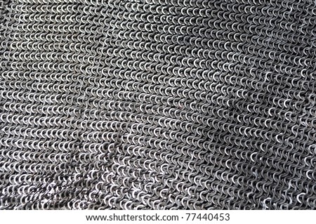 Chainmail Background Royalty-Free Stock Photo #77440453
