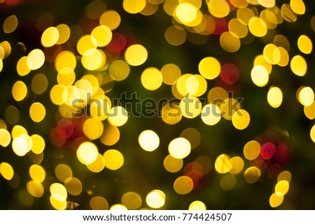 Beautiful light bokeh for background picture
