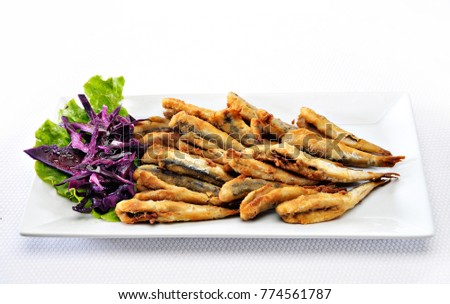 Fried Atherines Greek