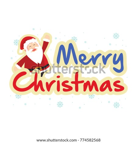 Card Of Merry Christmas Theme
