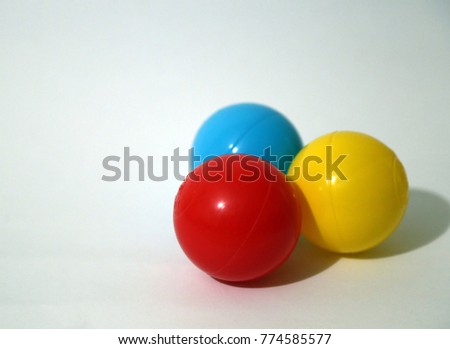 
colorful toy balls