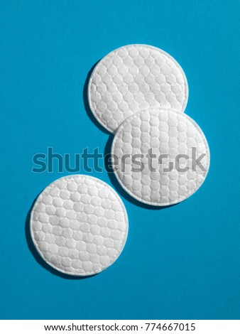 cotton pads detergency make up Royalty-Free Stock Photo #774667015