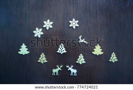 Christmas fairy tail, ornaments