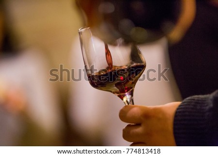 Red Wine Glass 
