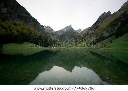 Seealpsee is a lake in Switzerland. At an elevation of 1,143.2 m