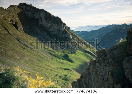 The beginning of the Swiss Alps definitely visit the Appenzell area