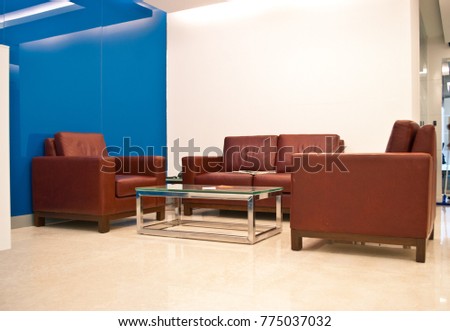 Office waiting area