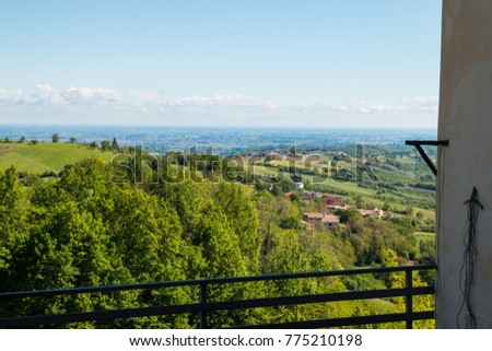 Hills of Piacenza, Emilia Romagna, Italy