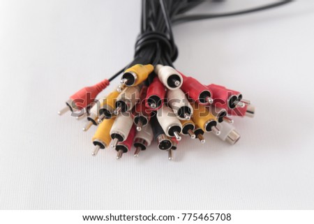 
camera cables (color)