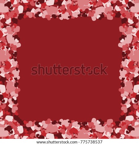  Colorful valentine. Abstract pattern with hearts. Background with hearts. Colorful valentine.