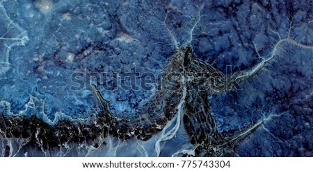 Starry Night, tribute to Van Gogh, abstract photography of the deserts of Africa from the air. aerial view of desert landscapes, Genre: Abstract Naturalism, from the abstract to the figurative, 