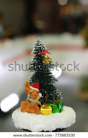 Cute Santa Claus toy