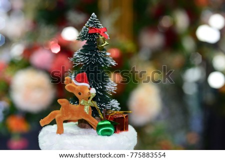 Cute Santa Claus toy